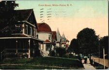 1912. COURT STREET. WHITE PLAINS, NY POSTCARD s5 picture