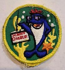 Vintage Star-kist Foods 1970s Sorry Charlie Tuna Patch 3 Inch picture