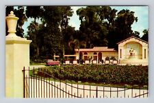 De Land FL-Florida, Gateway Entrance To Ponce De Leon Springs, Vintage Postcard picture