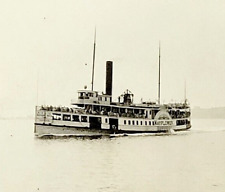 Rare c1901 Photo Mayflower Steamboat Steamer River Boat - Destroyed in a Fire picture