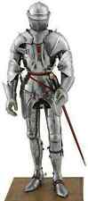 Medieval Gothic Wearable Knight Suit Of Armor Crusader Combat Full Body Armour picture