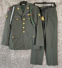 Vietnam US Army Uniform Jacket Pants Ribbons Infantry 9th Division pins Prop picture