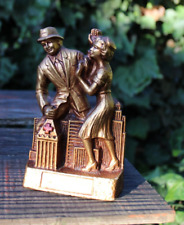 Vintage Community Chest And Red Cross 1960s Campaign Award Statue Cityscape picture