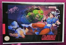 TMNT Vs Street Fighter #4 Signed by Rose Besch Cowabunga Game Cover Ltd 1000 picture