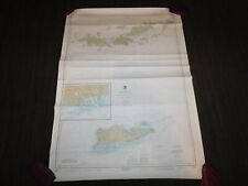 VINTAGE 1978 WEST INDIES SOUNDINGS MAP CHART VIRGIN GORDA TO ST THOMAS ST CROIX picture