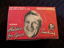 NOS Vintage Old Store Stock Cigar Holders In Original Display Box 1944 BALTIMORE picture