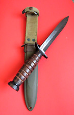 WWII WW2 US M3 DATED IMPERIAL 1943   FIGHTING KNIFE EXCELLENT picture