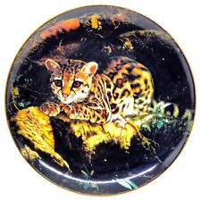 A Sunny Spot Plate Wild Innocents Collection 4th 1993 Leopard Cub Charles Fracé picture