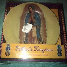 Old Vintage Fathers Kingdom 7.5” Porcelain Plate With Plastic Stand picture