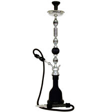 40 INCH INHALE (R) INDIA EGYPTIAN STYLE HOOKAH WITH A LARGE HOSE BLACK picture