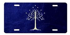 Tree of Gondor Purple Background High Gloss License Plate picture