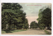 View of Common, Hardwick, Worcester County, MA, vintage 1910 postcard picture