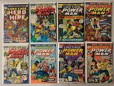 Luke Cage Power Man Hero for Hire lot #11-49 + Iron Fist comic 23 diff (1973-78) picture