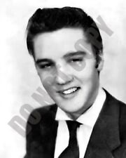 Early 1950's Very Young Elvis Presley Wearing Suit and Tie Agency 8x10 Photo picture