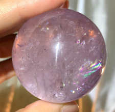 50mm GORGEOUS RARE BRANDBERG AMETHYST POLISHED CRYSTAL SPHERE AFRICA 179.1g picture