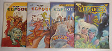 Elf Quest Lot of 4 Vintage Magazines - Warp Graphics #(2,3,4,21) OOP 1978-1985 picture