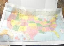 VINTAGE 1956 MAP OF THE UNITED STATES OF AMERICA USA UNUSED NICE QUALITY  picture
