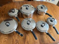 Regal Ware Twin Star 14 Pc Vintage Waterless Cookware 3-ply 18-8 USA picture