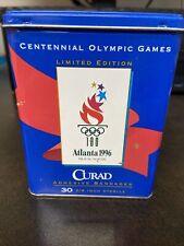 vintage Curad Centennial Olympics bandages and tin picture
