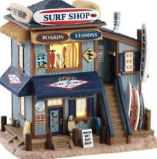RARE Lemax Christmas Village - Skip's Surf Shop - Plymouth Corners, 2018 picture