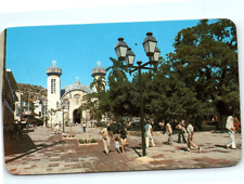 postcard The catedral &Alvarez Square Acapulco Guerrero Mex 1550 picture