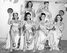 crp-898 1941 gorgeous showgirls Georgia Carroll,Marguerite Chapman,Peggy Diggins picture