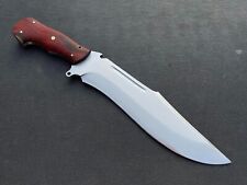 Custom Bowie Knife Handmade Survival Hunting Fixed Blade Full Tang +Kydex Sheath picture