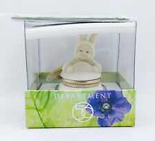 2000 Department 56 Snowbunnies Go, Bunny, Go Trinket Box picture