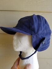 Vtg 2 ARMY AIR FORCES Type -1A SPEC MIL-C-6821A HEAVY AIR CREW HAT WOOL sz XL picture