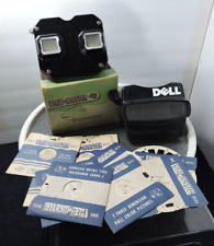 Sawyers vintage viewmaster 1950 with 14 reels and a dell viewmaster picture
