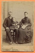 Rockville IN, Portrait of a Family, by Hengen & Ficken, circa 1880s picture