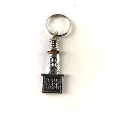 Jesus Is The Light Metal Silverstone Keychain Religous picture