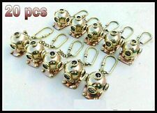Set 20 Brass Key Chain Mini Divers Diving Helmet Key Chain Navy New Design Gift picture