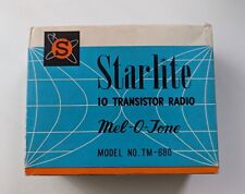 Vintage Star-Lite Transistor Radio Box Only, model TM-680 picture
