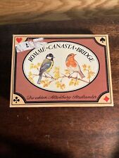 Vintage Romme Playing Cards Two Decks German Rommé Canasta Bridge Vogel picture