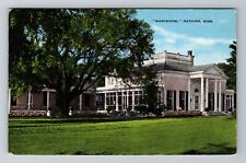 Natchez MS-Mississippi, Monteigne, Antique, Vintage Souvenir Postcard picture