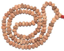 Rare 11 Mukhi Rudraksh Mala / Ekadash Rudra Mala - 109 Beads - Lab Certified picture