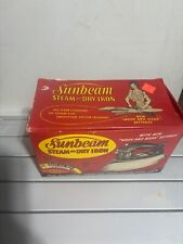 Vintage 1950s Sunbeam Steam or Dry Iron Model S5 Original Box picture