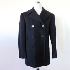 VINTAGE ORIGINAL 1940's USN US NAVY PEA COAT SIZE 40 CLOTHING SUPPY DEPOT picture