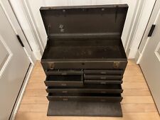 Vintage Union Super Steel Tool Box Machinist Chest All-Metal USA Repainted picture