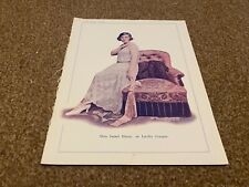 PLPS36 GREEN GODDESS PLAY ILLUSTRATION 11X8 ISOBEL ELSOM AS LUCILLA CRESPIN picture