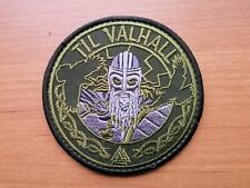 Til Valhall embroidered patch  UKRAINIAN ARMY PATCH picture