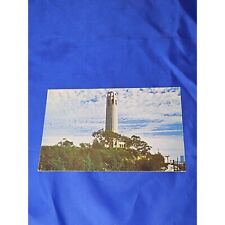 Coit Tower San Francisco Postcard Chrome Divided picture