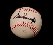 US President Donald J Trump Signed Baseball Presidential Autograph Document USA picture