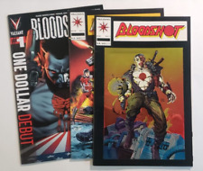 Lot of 3 BLOODSHOT #1, 2 (1993) ONE DOLLAR DEBUT: BLOODSHOT #1 Valiant Comics picture