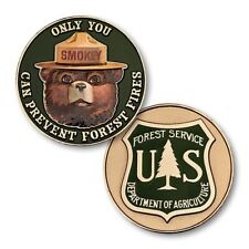 SMOKEY BEAR ONLY YOU CAN PREVENT FOREST FIRES 1.75
