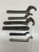 Vintage J.H. Williams Spanner Wrenches Set of 6 picture
