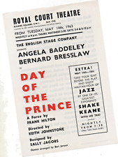 Scarce Handbill Day of the Prince Royal Court Theatre  1963  Bernard Bresslaw picture