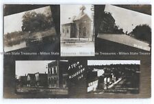 1909 A trip to Woodburn, Indiana; Allen County history, photo postcard RPPC picture