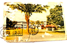 OLD KINGSTON JAMAICA KINGS HOUSE HOME OF GOVERNOR POSTCARD picture